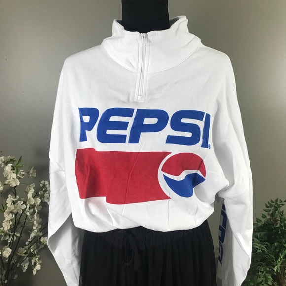 Pepsi Tops - Pepsi Cropped Sweatshirt